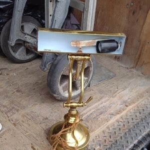 Vintage Gold Desk Lamp
